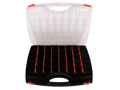 Бокс универсальный ЭВРИКА  двойной 425х330х85мм