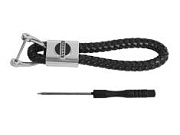 Брелок плетенный круглый NISSAN