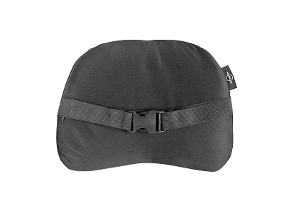 Подушка на подголовник с эффектом памяти серая