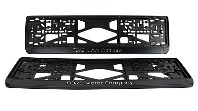 Рамка знака номерного объемная Ford Motor Comp комплект 2 шт