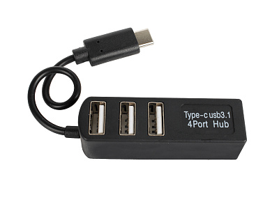 Переходник адаптер Type-C USB 3.1 4 порта
