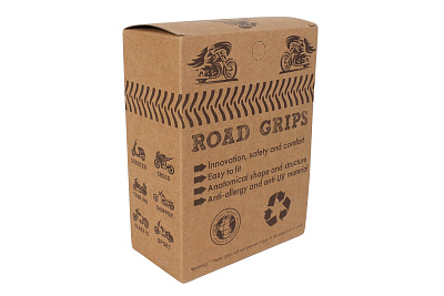 Грипсы Motorcycle нескользящая 001 серые