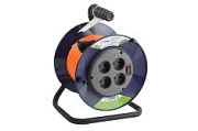 Удлинитель силовой ЭРА RPx-4s-2x1.0-20m на катушке