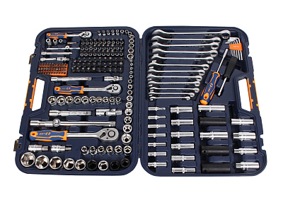 Набор инструментов LIGE 1/4, 3/8, 1/2 218 предметов