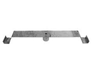 Кронштейн МЗСА крепления запасного колеса прицепа пластина