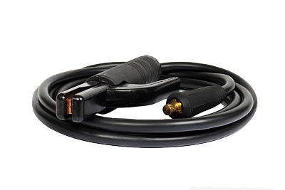 Кабель сварочный ELITECH 3м DX25 16кв мм,электрододержатель