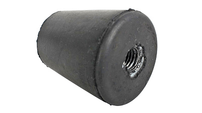 Буфер основания резиновый конический D-47мм, H-55мм конический