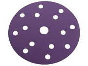 Диск шлифовальный PP627 150 мм 15 отверстий  Р400 (1 штука)