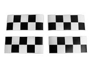 Наклейка виниловая вырезанная ТАКСИ 7.5х18.5 белая наружная 2 штуки