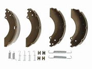 Колодки тормозные на ось 200х50 4 штуки комплект ALKO NT-AL230*60-459