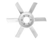 Вентилятор для ЗИЛ-5301, ГАЗ-3310 6 лопастей пластик РАДИОВОЛНА
