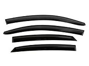 Дефлектор двери для автомобиля Hyundai Solaris II 2017 седан, накладные, комплект 4шт