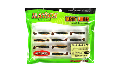 Виброхвост MAYSON Sleek Shad 1.75- 123 упаковка 12шт