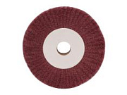 Круг скотч-брайт красный P320 125x25x20мм ANROKEY