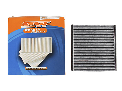 Фильтр салона TOYOTA PASSO KGC1 QNC10 04-10 DAIHATSU SIRION 05-10 угольный  SAT ST-88568-B1