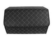 Органайзер М 50х30х30см черный/белая нить