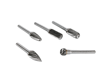 Набор борфрез твердосплавных 6х12мм 5 предметов AR-NB-6-12 ANROKEY