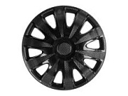 Колпак колеса R-16 декор ГАЗЕЛЬ черный КАРАТ комплект