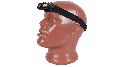 Фонарь налобный светодиодный АКБ USB T86