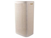 Корзина для белья плетеная 100л Слоновая кость