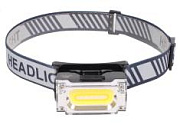 Фонарь налобный светодиодный АКБ 0918