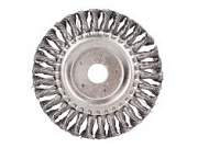 Щетка для УШМ ЭВРИКА 150 мм 22.2 мм стальная (диск)