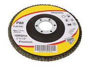 Круг JS шлифовальный лепестковый 125х22.2мм Р80