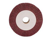 Круг скотч-брайт красный P320 100x25x20мм ANROKEY