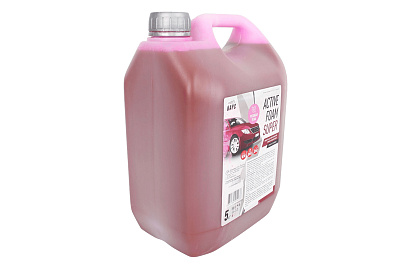 Автошампунь для бесконтактной мойки БАРС активная пена Active Foam Super 5кг