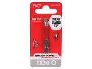 Бита Milwaukee SHOCKWAVE 1/4 torx TX30 50 мм (1 штука)