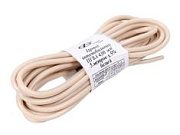 Провод автомобильный монтажный ПГВА 5м S-4.00мм бежевый/белый