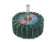Насадка для дрели зачитсная скотч-брайт зеленый P240 P60 60мм