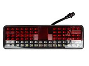 Фонарь задний правый КАМАЗ, МАЗ светодиодный с жгутом с разъемом ФОРМУЛА СВЕТА