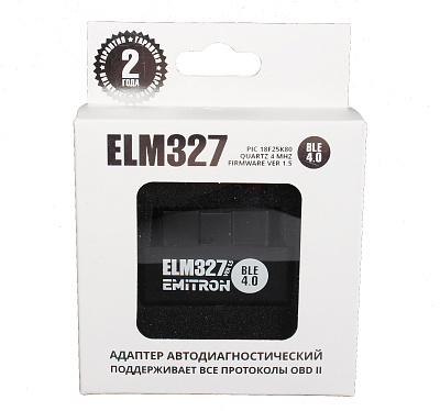 Адаптер диагностический ELM327 BLE 4.0