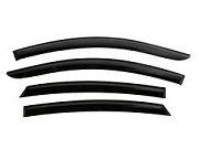 Дефлектор двери для автомобиля Kia Rio III 2011-2017 седан, накладные, комплект 4шт