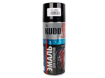 Эмаль KUDO для суппортов черная 520мл