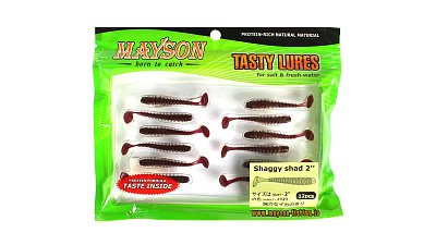 Виброхвост MAYSON Shaggy Shad 2 - 121 12шт