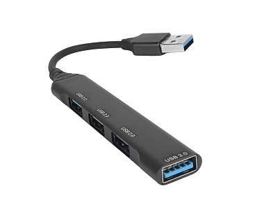 Переходник адаптер USB - 3USB