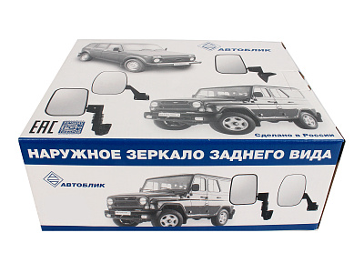 Зеркало боковое ВАЗ-21213 левое АВТОБЛИК