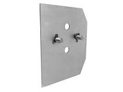 Кронштейн балки переднего бампера в сборе ВАЗ-2123 левый