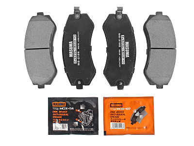 Колодки тормозные MASUMA MS-2199