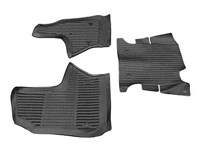 Коврик салона ГАЗель Next КПП на панели полиуретан комплект