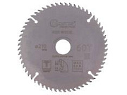 Диск пильный по дереву 60Т CUTOP Profi plus 210мм
