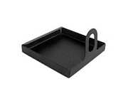 Заглушка фаркопа 2 дюйма с фиксатором универсальная ППК черный PT GROUP 00045507