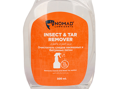 Очиститель от насекомых и битумных пятен 0.5л NOMAD