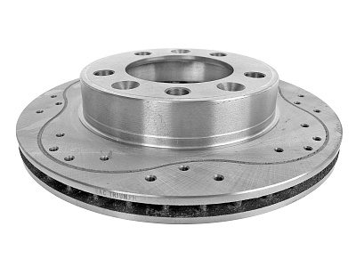 Диск тормозной ГАЗ-2217 перфорированный 1 штука ТОРНАДО-НН HG407