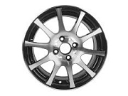 Диск колеса R15 литой Megami MGM-2 BKF Solaris комплект