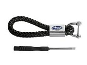 Брелок плетенный круглый SUBARU