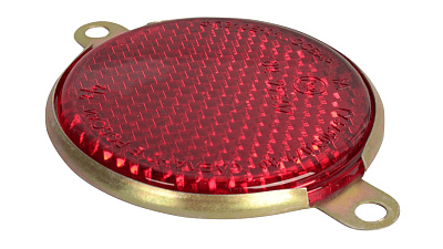 Катафот автомобил. круглый красный ОСВАР