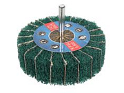 Насадка для дрели зачистная скотч-брайт зеленый P240 P80 80мм